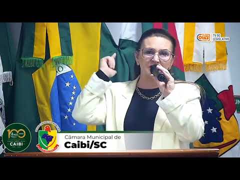 👉 Palavra Livre | Sessão do dia 08/09/2026 | Pronunciamento da vereadora Edimara Conte Portes