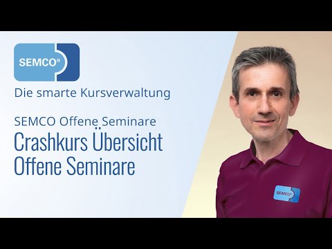 „Offene Seminare“ leicht erklärt: Einstieg in den SEMCO-Crashkurs