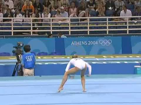 Alina Kozich - 2004 Olympics Team Final - Floor Exercise