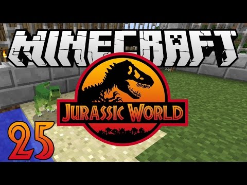 Minecraft: Jurassic World - Ep. 25 - "Quest For All The Dinosaurs!" (Rexxit Modpack)