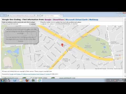 How to use google mapping in PCHomes