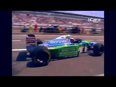 Michael Schumacher Stuck in 5th Gear - Amazing Car Control! (Spain 1994) HD