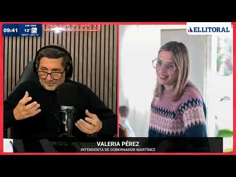 Gobernador Martínez: Valeria Pérez asumió la intendencia y continuará el mandato
