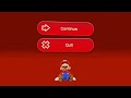 Super Mario 3D World Game Over And Continue Voices But With High Tones