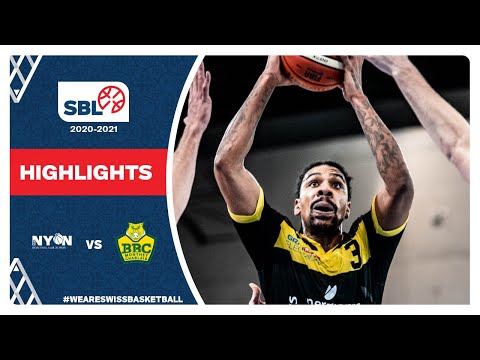 SBL 20/21 Highlights - BBC Nyon vs BBC Monthey-Chablais