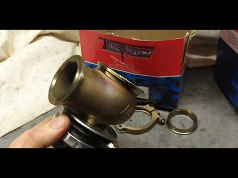 Turbosmart 45mm hypergate external wastegate genuine comparison to fake Chinese eBay special