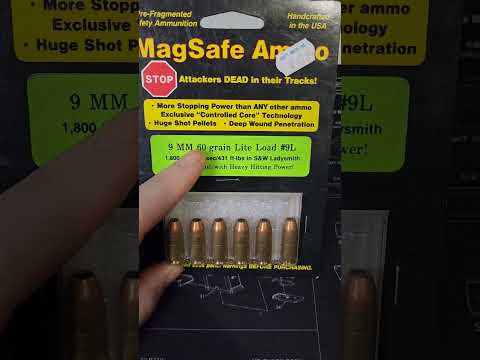 Rare Exotic Specialty Ammo Pt 10 9mm 60gr #ammo #ammunition #gun #ballistics #exoticammo #ccw