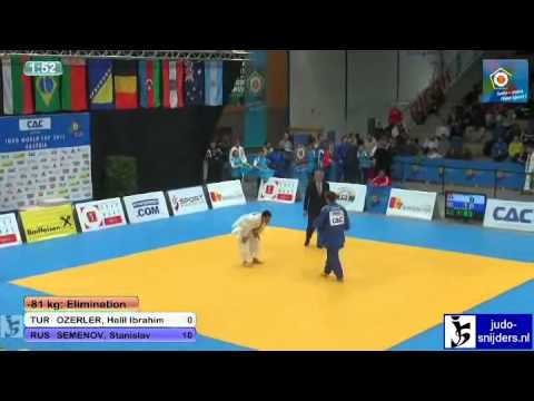 Halil Ibrahim Ozerler (TUR) - Stanislav Semenov (RUS) [-81kg]