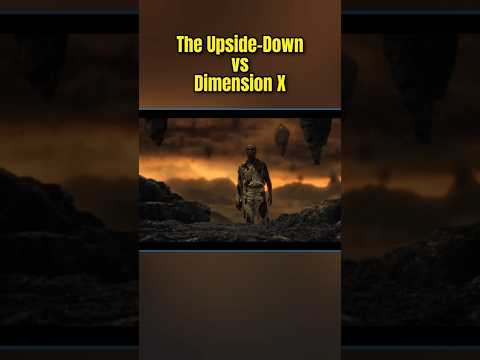 The Upside-Down vs. Dimension X #strangerthings #vecna #strangerthings4