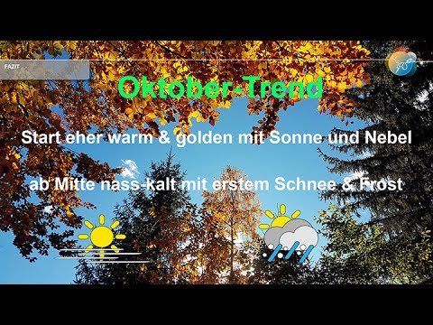 Weather forecast: Will October bring snow? Or will it be a golden October?