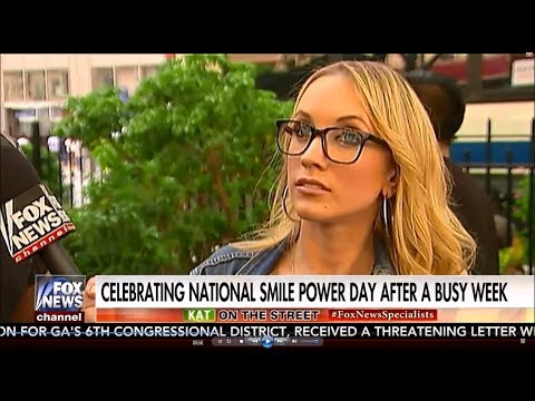 06-16-17 Kat Timpf on The Fox News Specialists - Kat on the Street: Smile Power Day