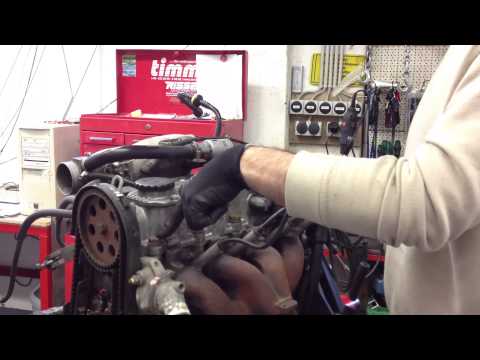 DCOE Weber Doppelvergaser + Turbolader Teil1 .- Motor zerlegen