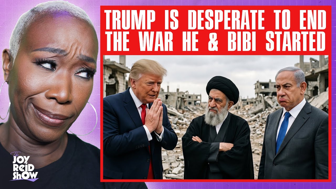 Trump Is Desperate to End the War He and Bibi Started | The Joy Reid Show LIVE!