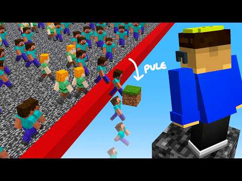 500 JOGADORES vs 1 PARKOUR