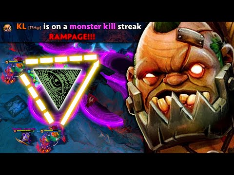 OH MY GOD RAMPAGEEEEE!!! INSANE 22 KILLS BY IMMORTAL PUDGE OFFLANE | Pudge Official