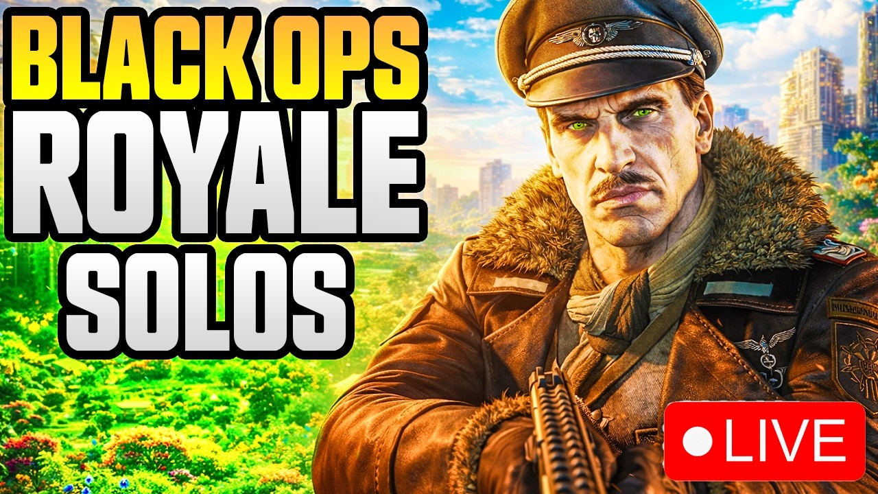 First Solo Win? BLACKOUT 2 SOLOS LIVE (Black Ops Royale)