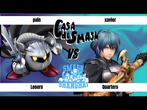 xavier vs pain - Losers Quarter-Final - Casa de Smash (Hosted by @shoxas)