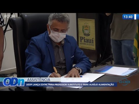 UESPI lança edital para professor substituto e para auxílio alimentação 06 08 2021