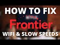 How To Fix Frontier - No Internet, No Wifi, or Slow Speeds