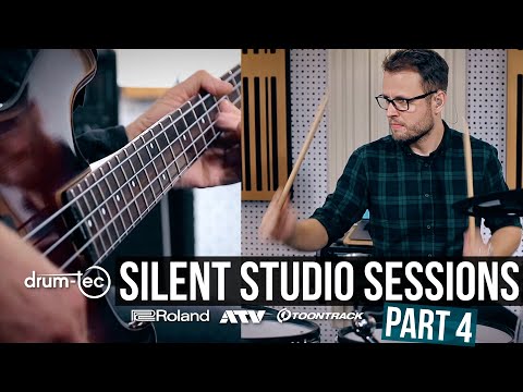 drum-tec electronic drums Silent Studio Sessions Ep. 4 with Roland TD-50 & Superior Drummer