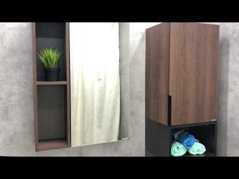 Обзор мебели для ванной комнаты Комфорти Франкфурт 60