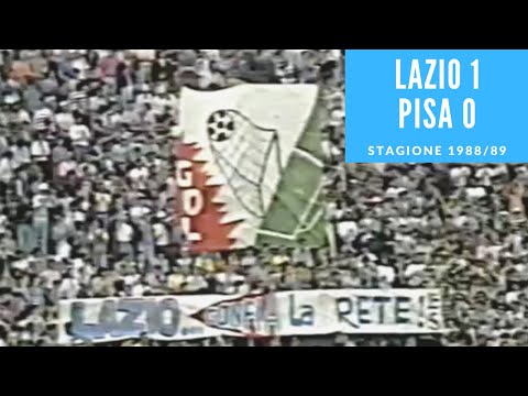 14 maggio 1989: Lazio Pisa 1 0