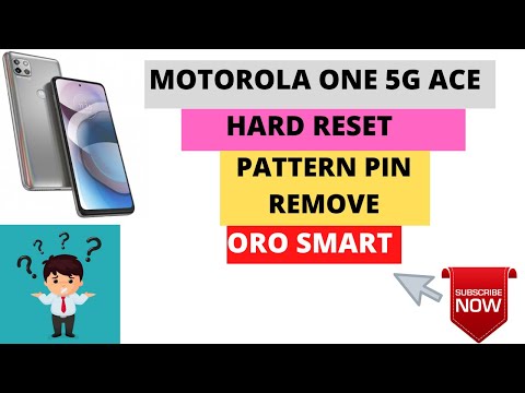 MOTOROLA ONE 5G ACE Hard Reset || ONE 5G ACE FACTORY RESET