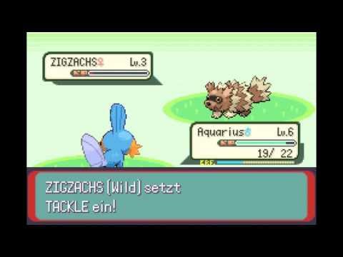 Lets Play Pokemon Smaragd Wedlocke-Challenge (german) #002 - Ein Partner für Auqarius