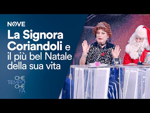 Che tempo che fa | La Signora Coriandoli e il Natale più bello della sua vita