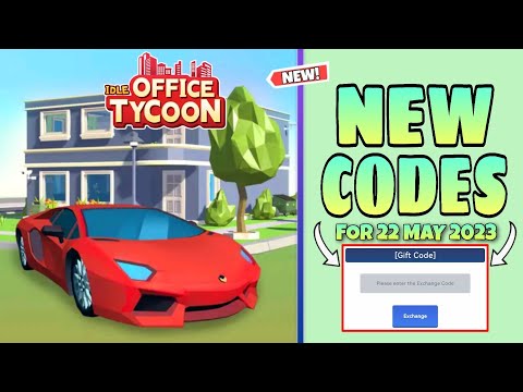 IDLE OFFICE TYCOON 4 NEW CODES 22 MAY 2023 || IDLE OFFICE TYCOON GIFT CODES