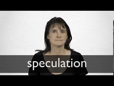 Speculation Synonyms | Collins English Thesaurus