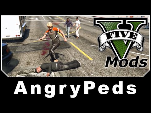 GTAV Mod Spotlight - AngryPeds