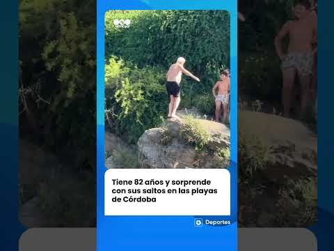 UN HOMBRE DE 82 AÑOS sube hasta lo alto de una PIEDRA y desde ahí da un SALTO MORTAL