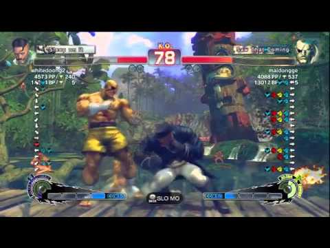 whitedoong2 (Dudley) Vs. maidongge (Sagat)