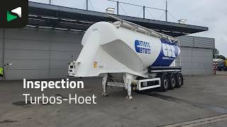 Turbos Hoet SVM/6.7/39 39000L Liftachse Cement silo tank trailer | Image 4 - Autoline