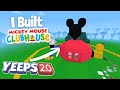 I BUILT THE MICKEY MOUSE CLUBHOUSE IN YEEPS 2 0