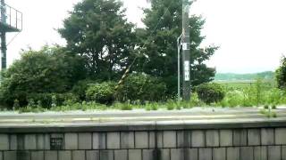 preview picture of video '2010.7常磐線E721系亘理→相馬山側車窓 Joban Line Watari to Soma'