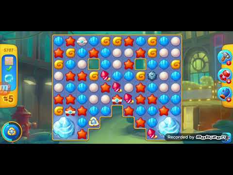 fishdom gameplay/ level 5707  / It is like the ads? / thank you /