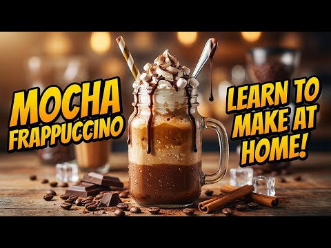 How to make Mocha Frappuccino at home..!!!