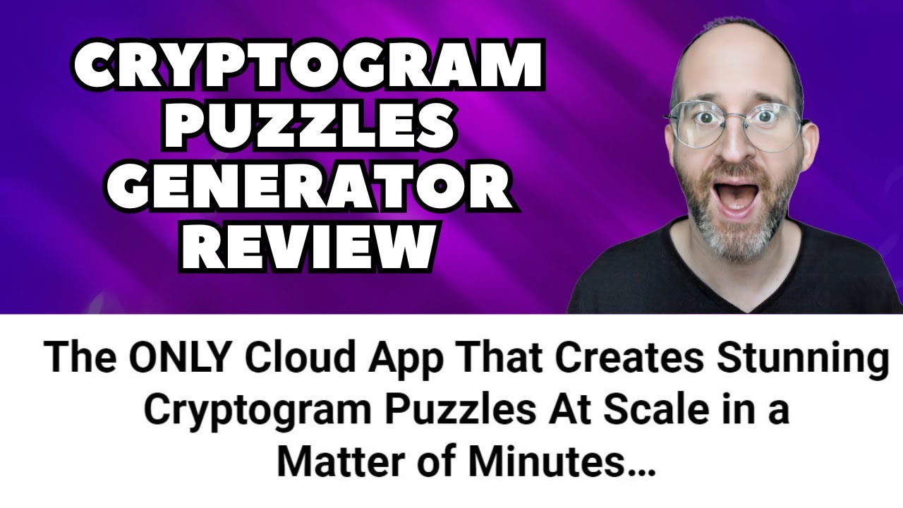 Cryptogram Puzzles Generator Review