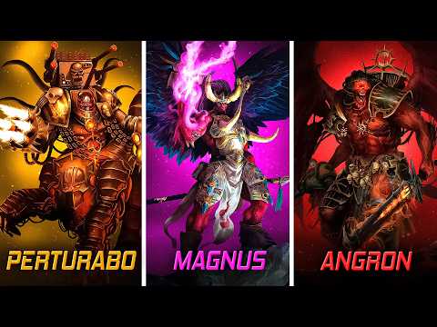 EVERY SINGLE Daemon Primarch In Warhammer 40k Explained!