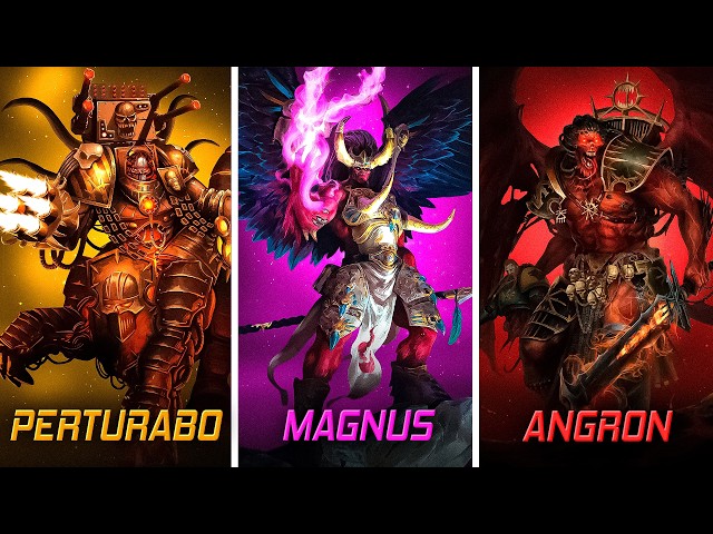 EVERY SINGLE Daemon Primarch Transformation Explained! SDDEFAULT Thumbnail