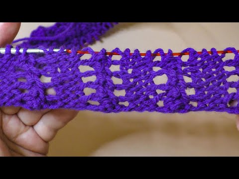 Muster stricken "1000 schön" / Strickmuster für Anfänger / Maschenschäfchen