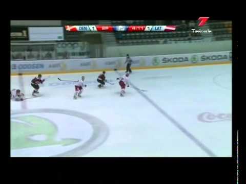 Euro Ice Hockey Challenge 2012 : Latvia - Denmark 2:3 SO ; 09.02.2012.