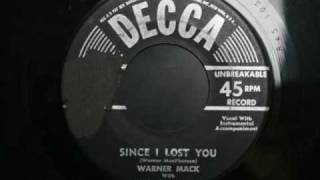 Warner Mack - Since i lost you