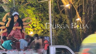 【ユネスコ無形文化遺産】ドゥルガ・プジャの祭りを見に行く | Let's explore Durga puja's pandal !!