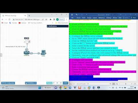 PPPoE Configuration in Mikrotik Router