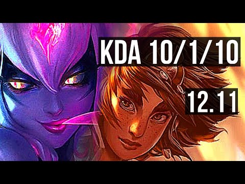 EVELYNN vs TALIYAH (JNG) | 10/1/10, 1.6M mastery, Legendary | KR Diamond | 12.11