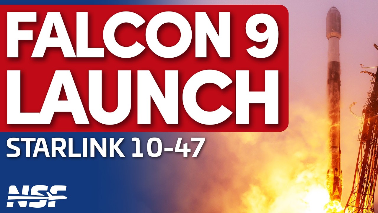 SpaceX Falcon 9 launches Starlink 10-37