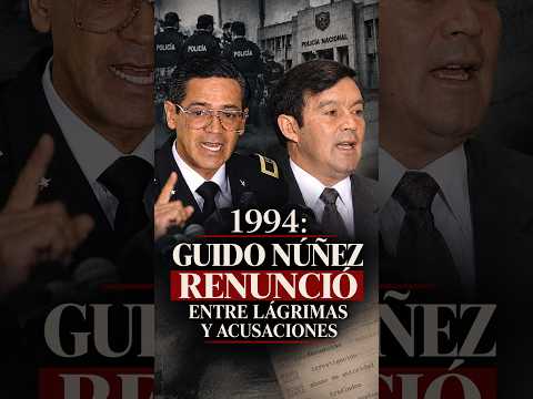 1994 | ¡LA VOZ SE LE QUEBRÓ AL RENUNCIAR! ¿ERA SHOW? #GuidoNúñezBaño